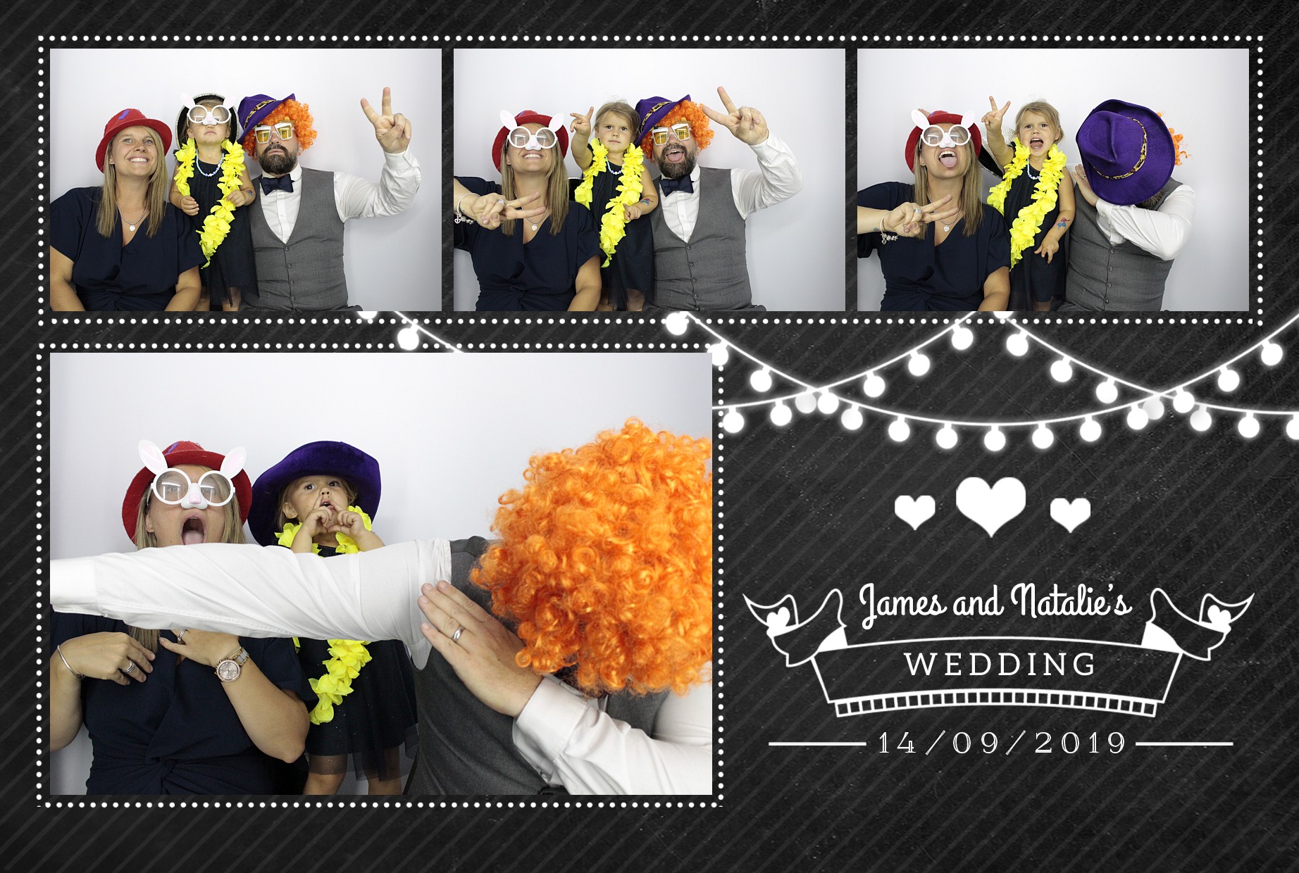 James and Natalie’s Wedding | View more photos from the event at gallery.myphotoboothexperience.co.uk/u/MyPhotoBoothExperienceLtd/James-and-Natalie’s-Wedding